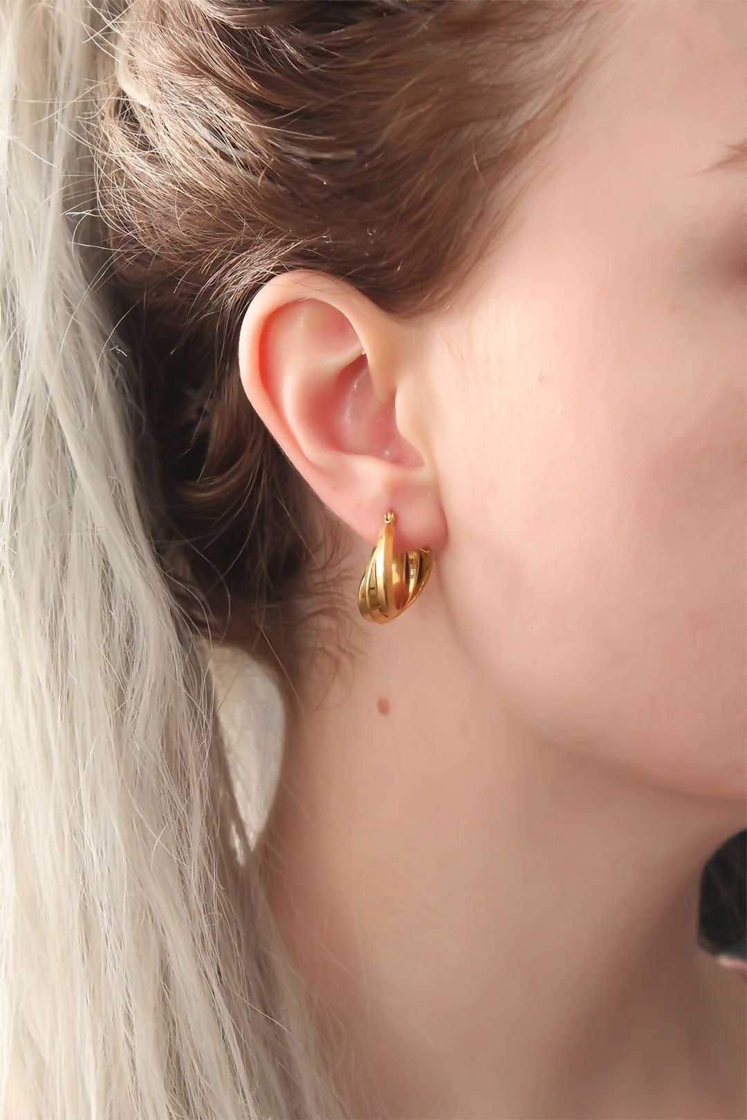 EBJ 316L Steel Multi Spiral Detail Earring - Chattanooga