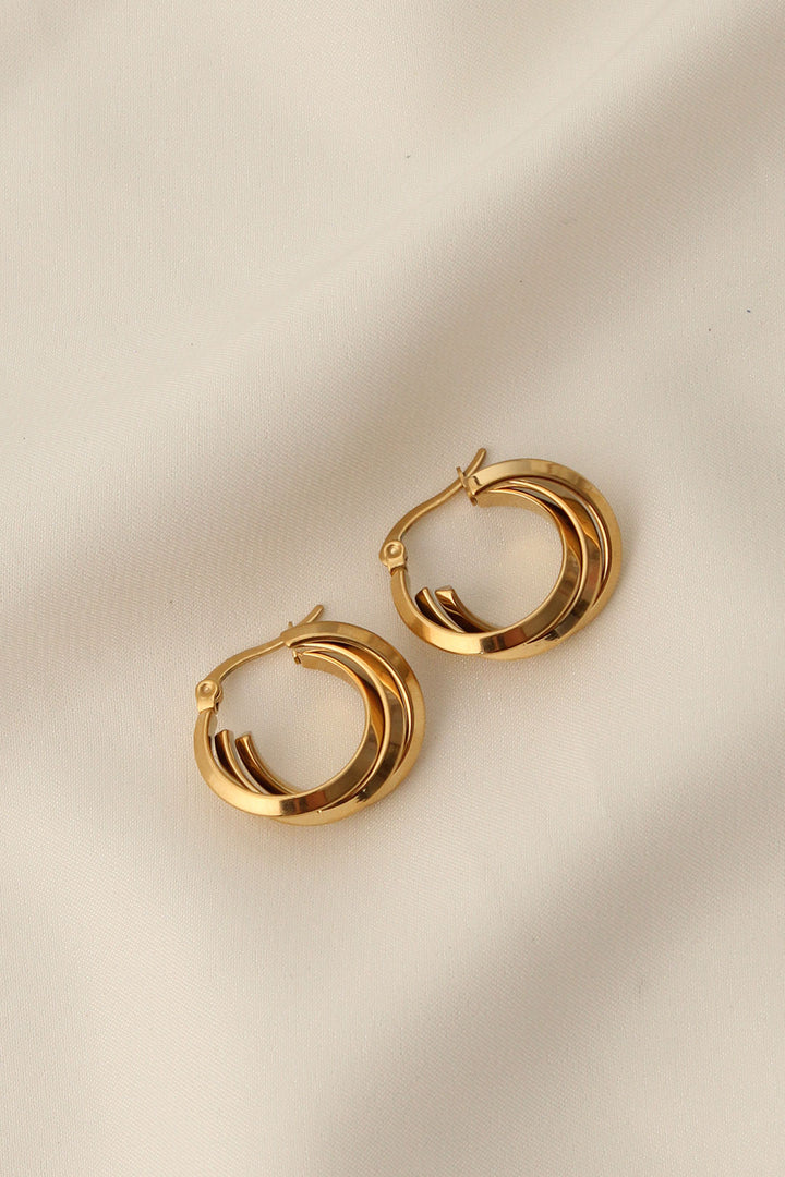 EBJ 316L Steel Multi Spiral Detail Earring - Chattanooga