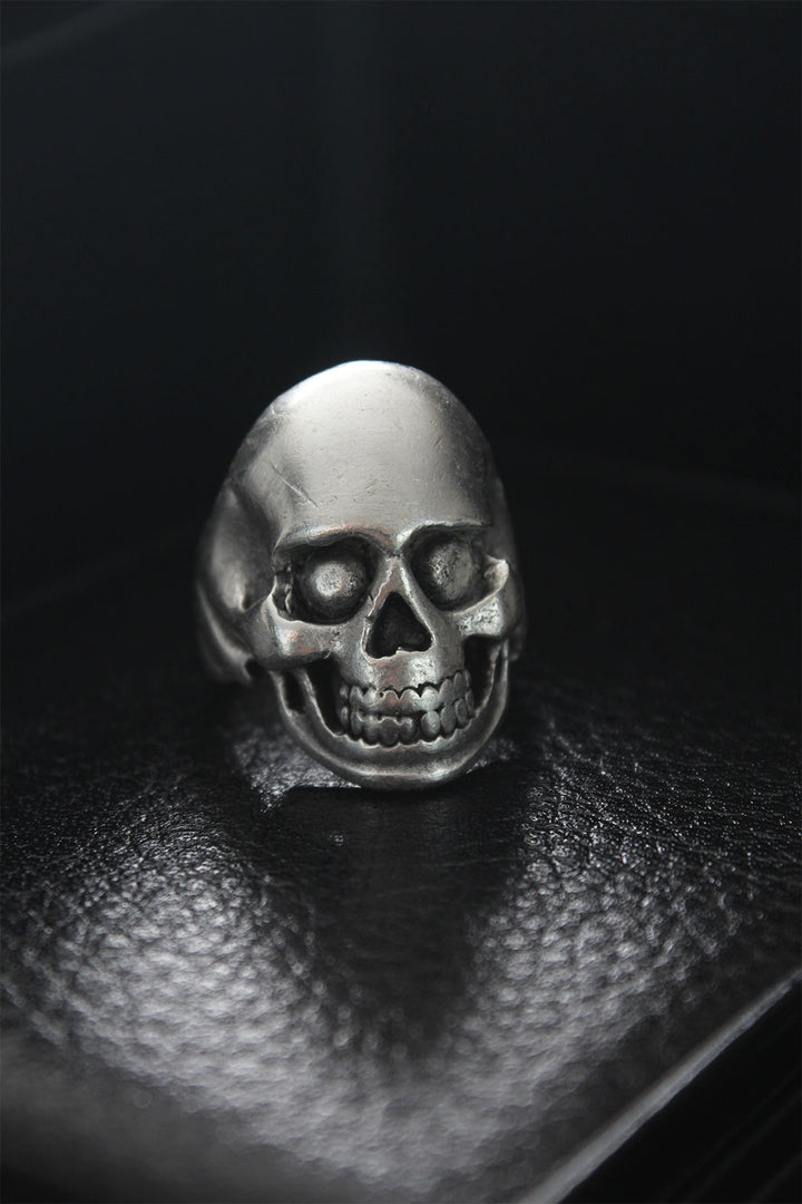 EBJ Adjustable Smiling Skull Figured Men's Ring - San Ramon