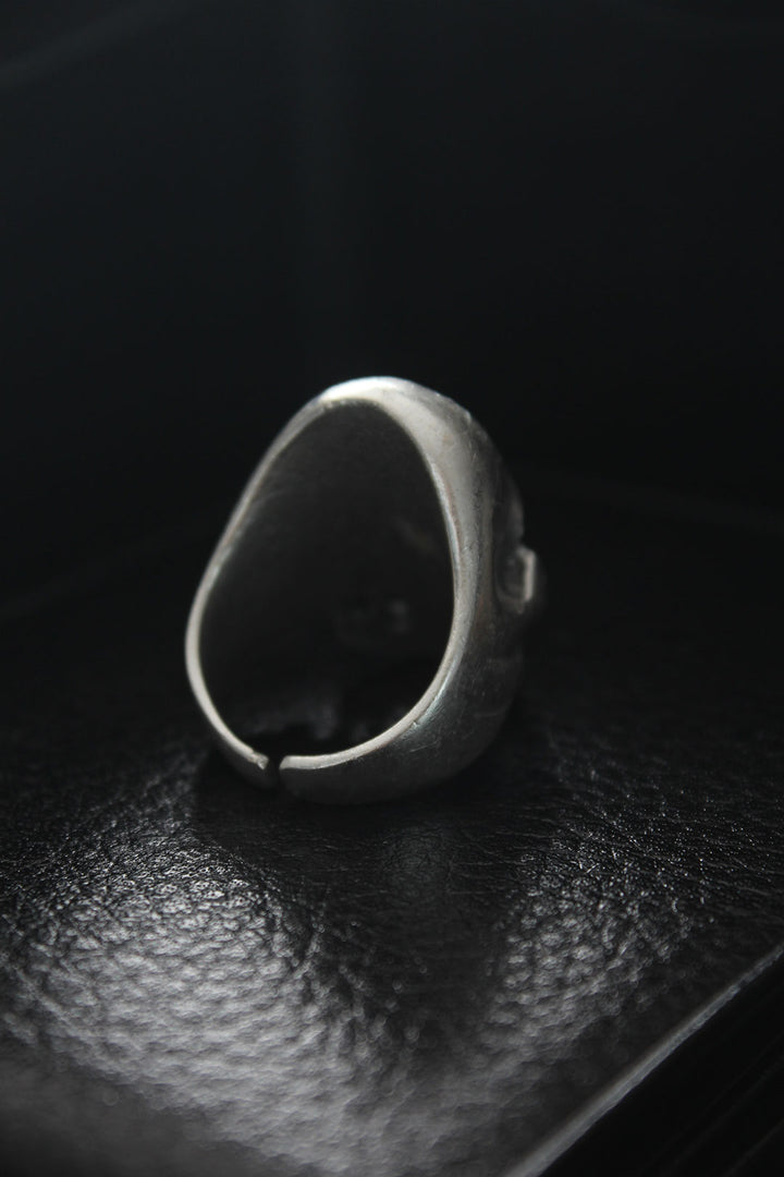 EBJ Adjustable Smiling Skull Figured Men's Ring - San Ramon