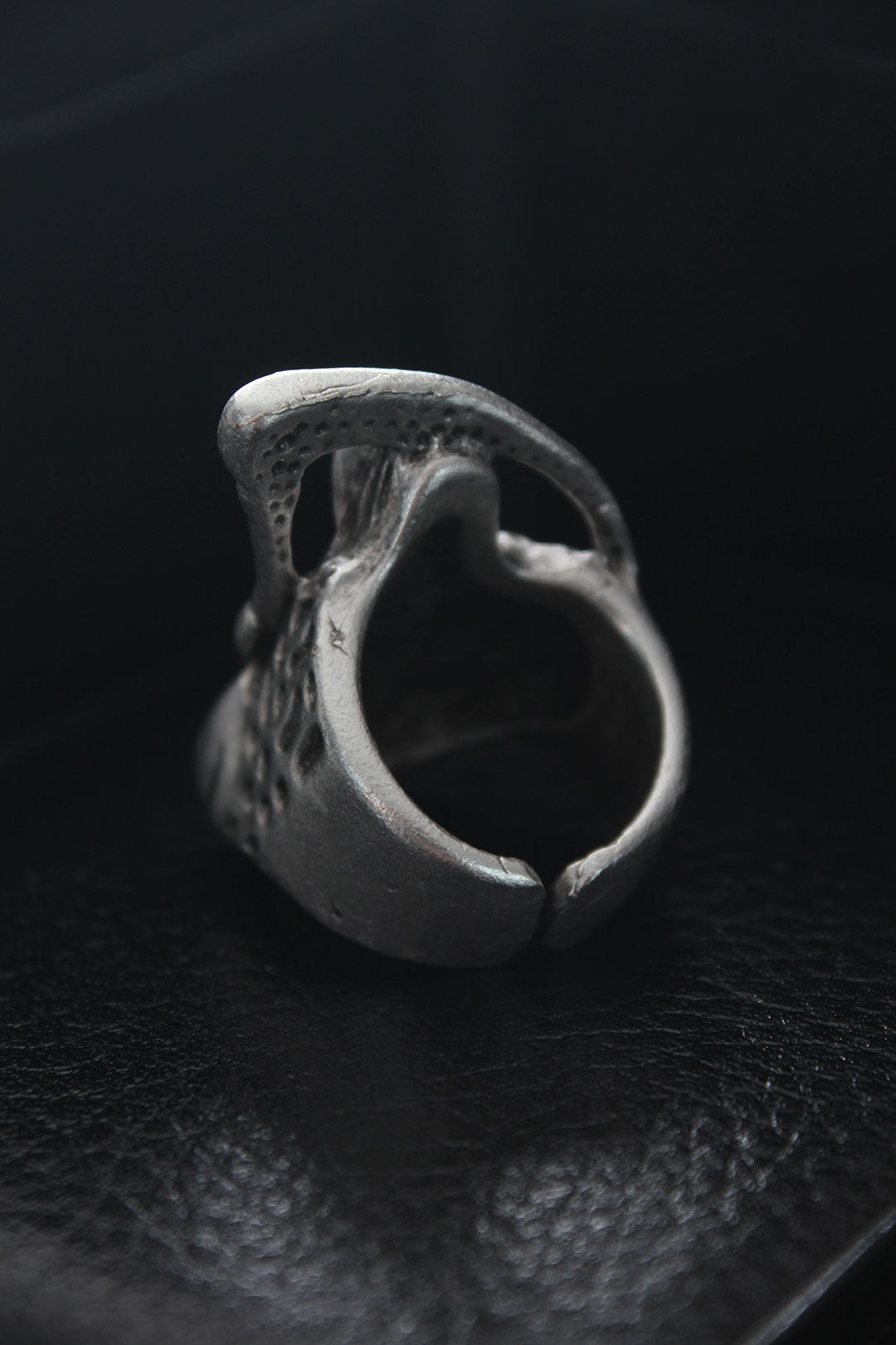 EBJ Adjustable Men's Ring with Azrael Figure - Channelview