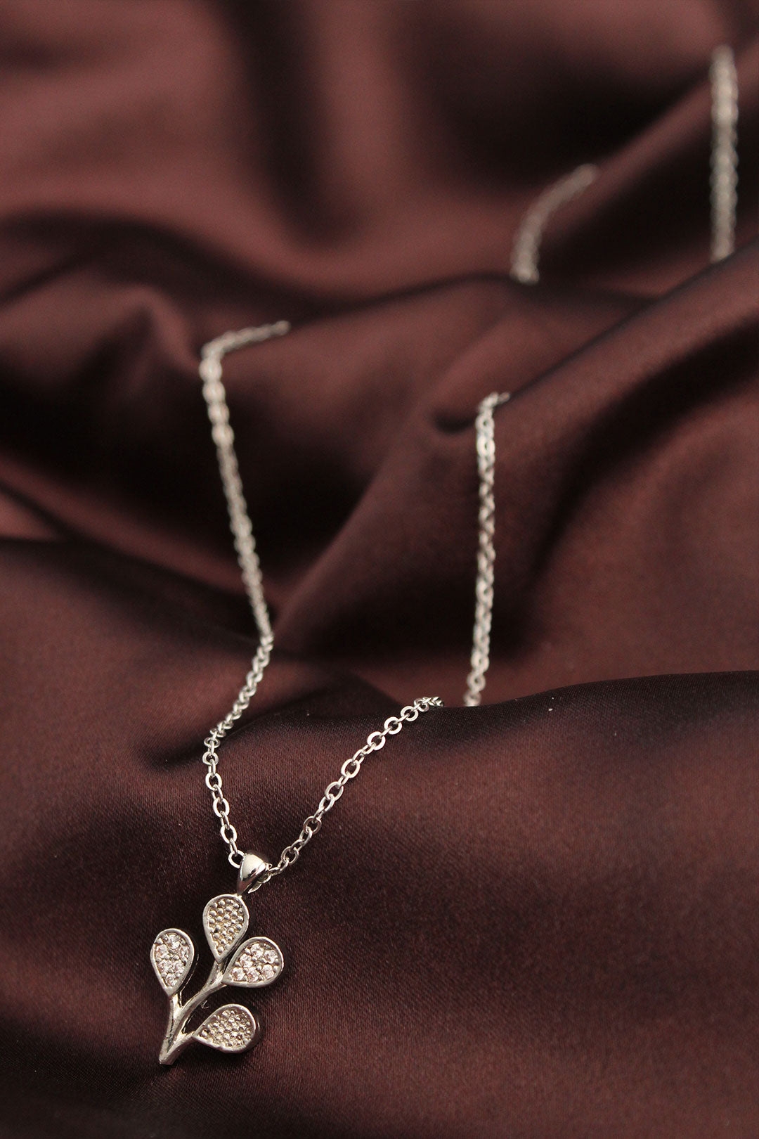 EBJ Silver Color Zircon Stone Multi Balloon Necklace - Birmingham