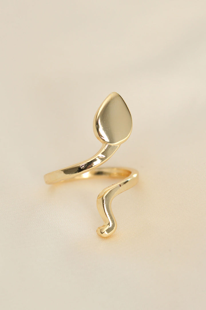 EBJ Adjustable Gold Color Snake Ring - Gori