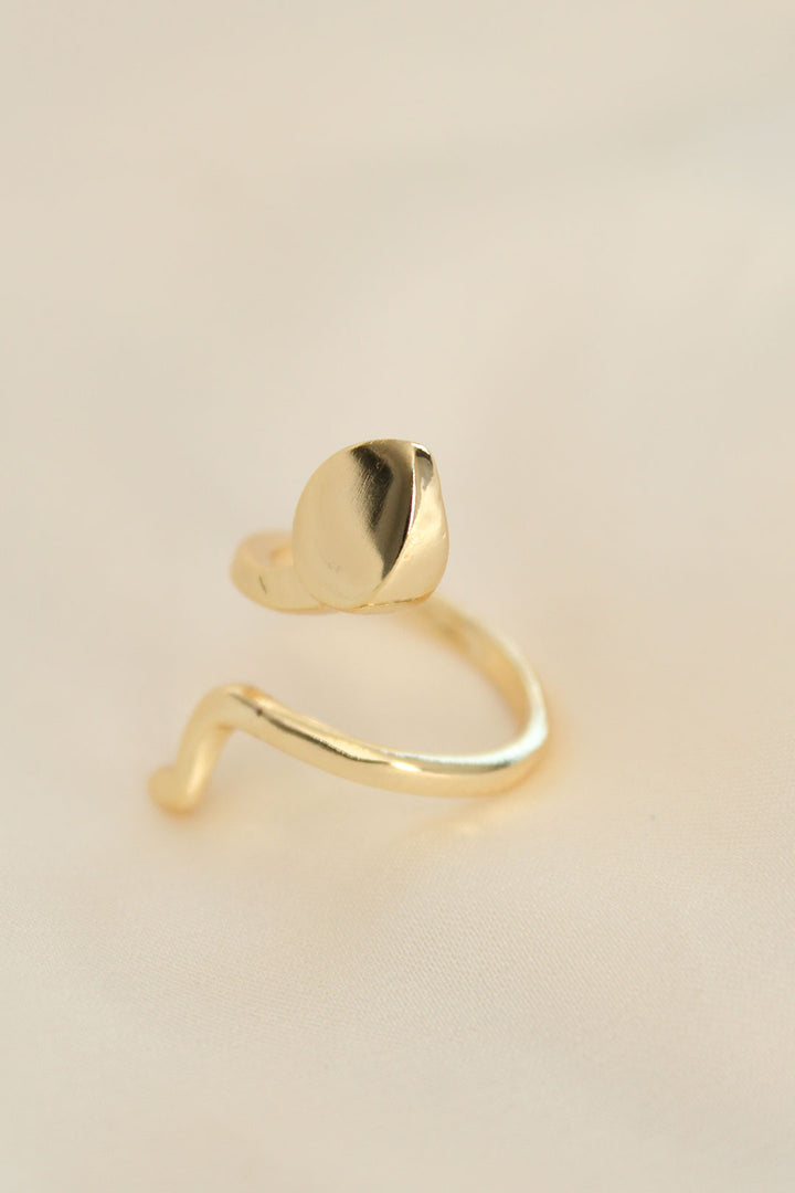 EBJ Adjustable Gold Color Snake Ring - Gori