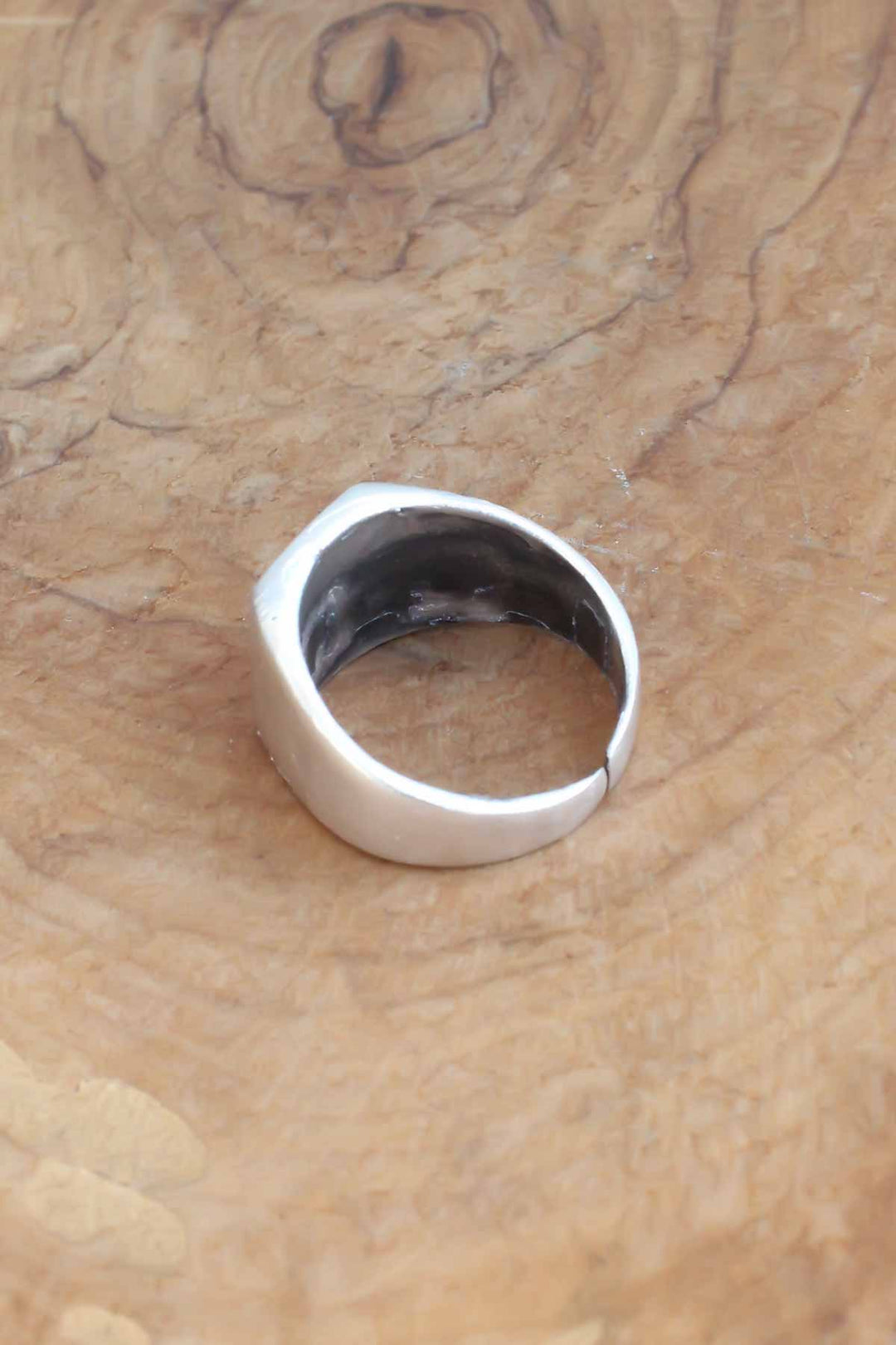 EBJ Silver Color Men's Ring - Berkeley