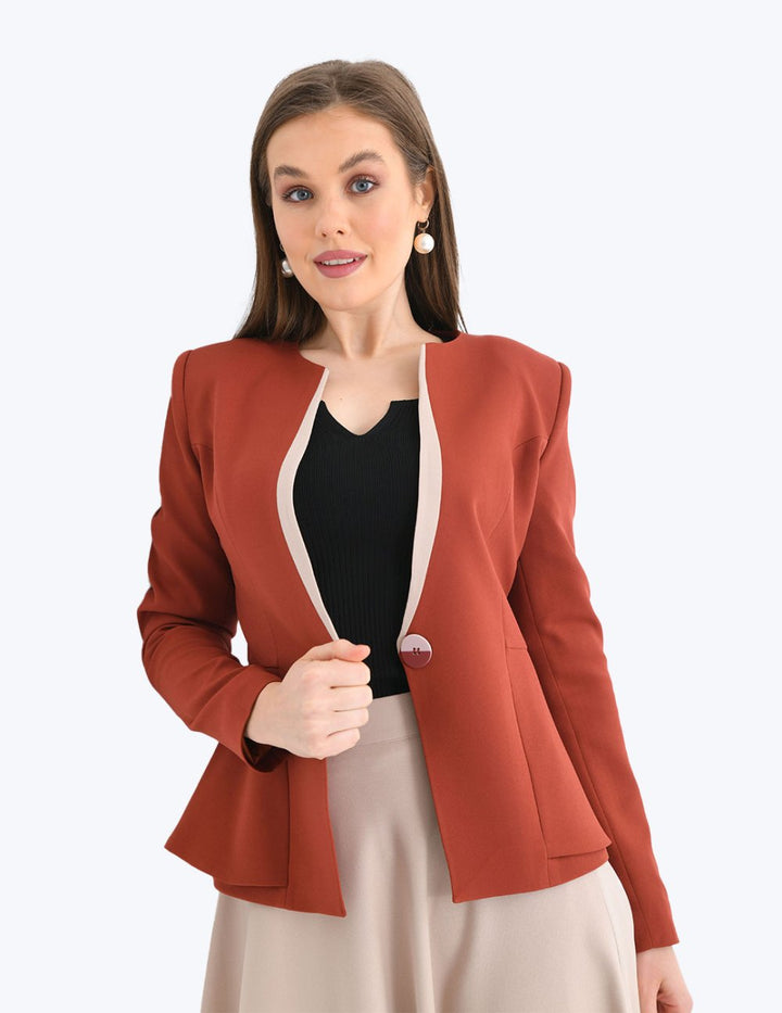 NDL Women Flared Skirt Women's Suit Cinnamon - Merced