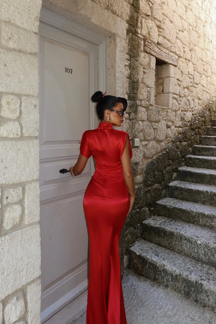 EYY Women Red Chyna Dress - Kaarst