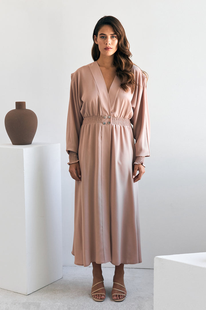 ZRF Women Laura Buy Pleated Curtain - Beige - Faenza