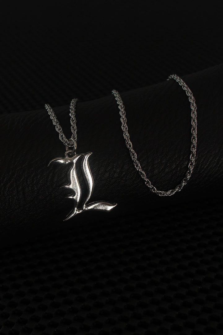 EBJ Silver Color Letter L Men's Necklace - Tulcea