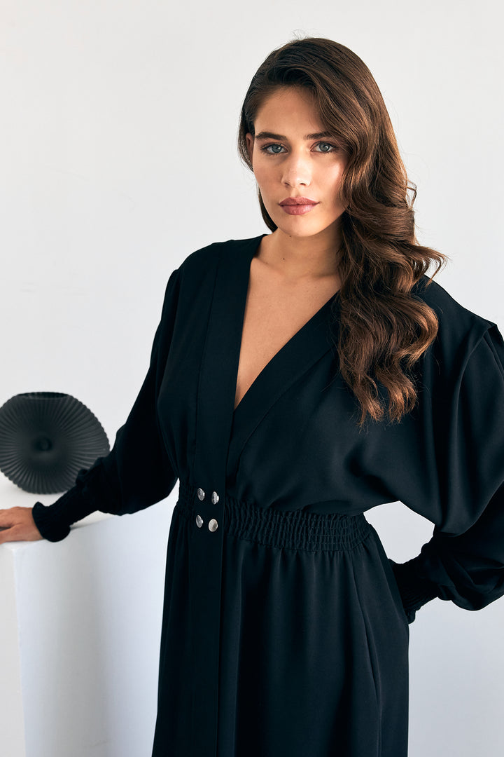 ZRF Women Laura Beli Ruched Top - Black - Faro