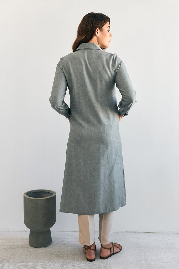 ZRF Women Pocket Detailed Tunic - Mint - Wallasey