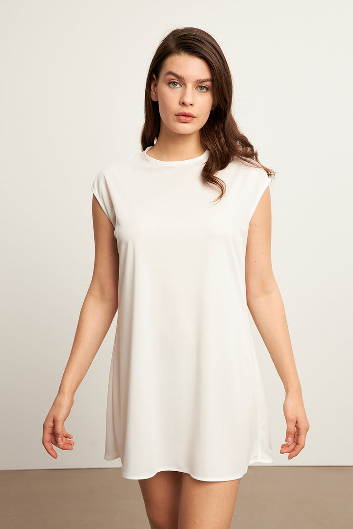 ZRF Women Sleeveless Basic Innerwear - Ecru - Hennef