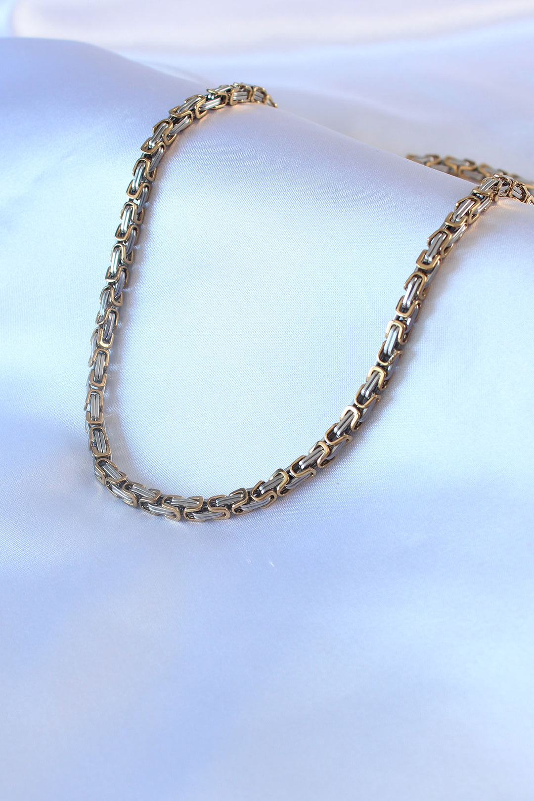 EBJ 316L Steel Mixed Color King Chain Model Men's Necklace - Guimarães