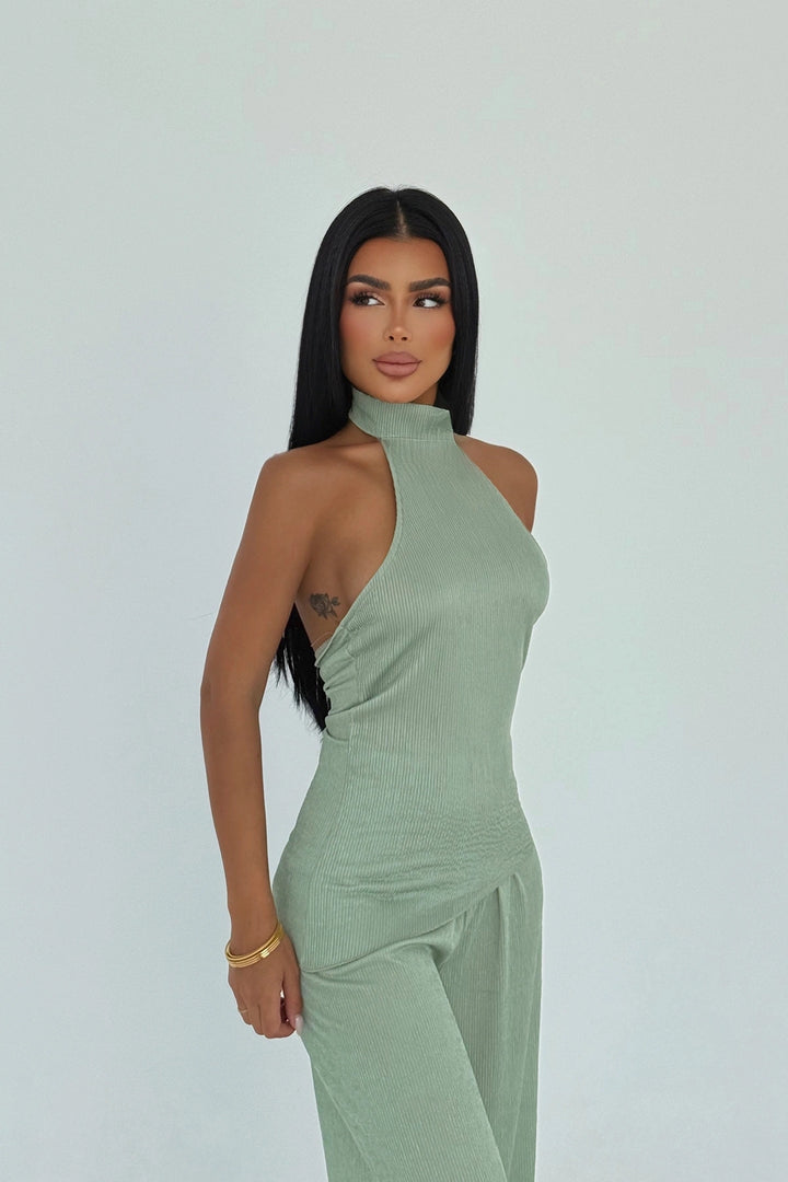 EYY Women Khaki Pantolon Takımı - Palenque