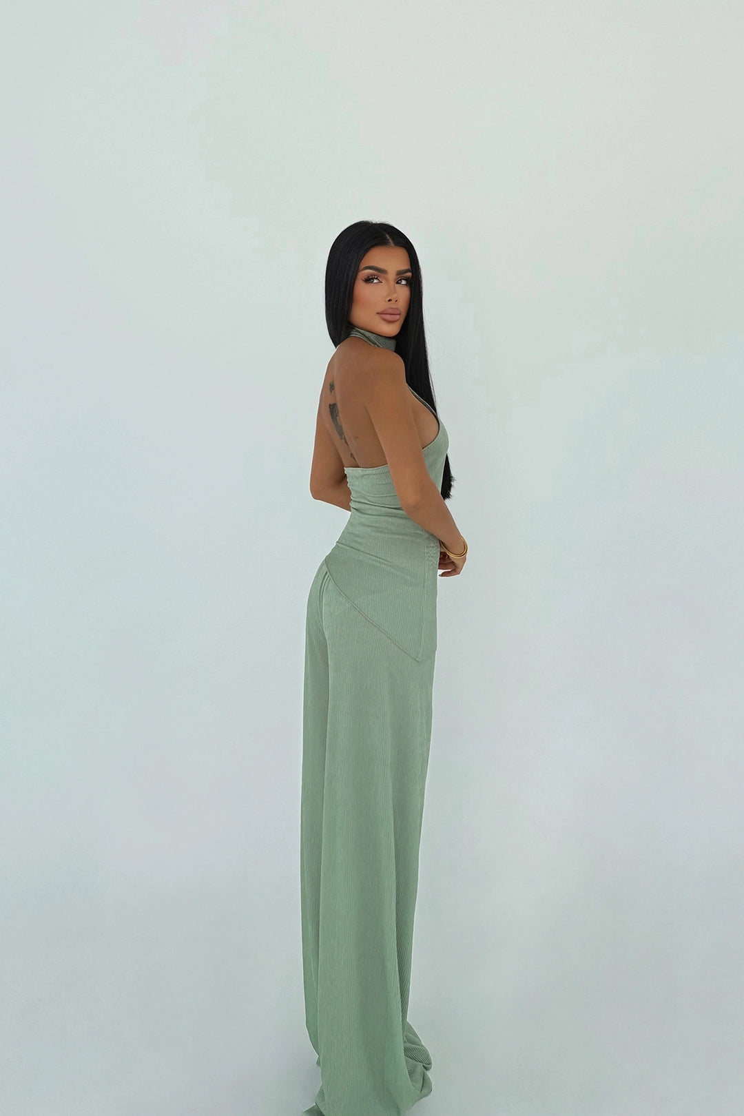 EYY Women Khaki Pantolon Takımı - Palenque