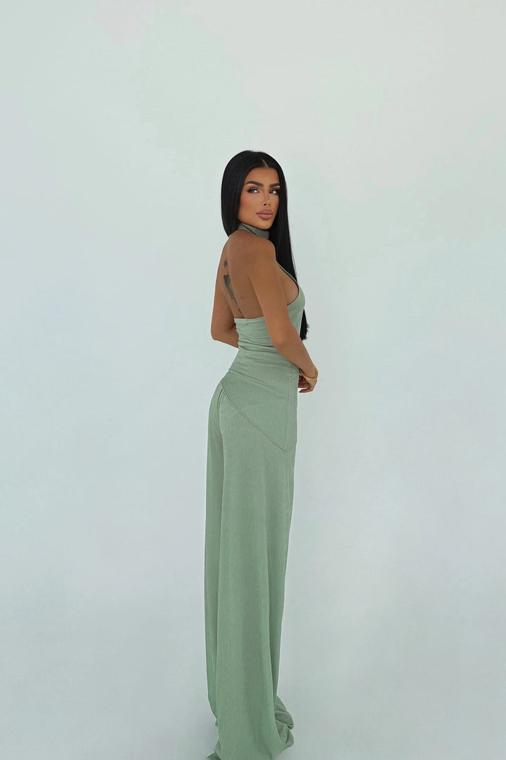 EYY Women Khaki Pantolon Takımı - Palenque