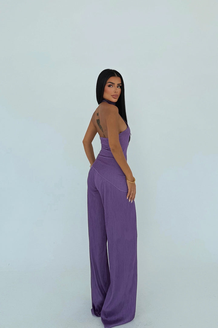 EYY Women Mor Pantolon Takımı - Tallahassee