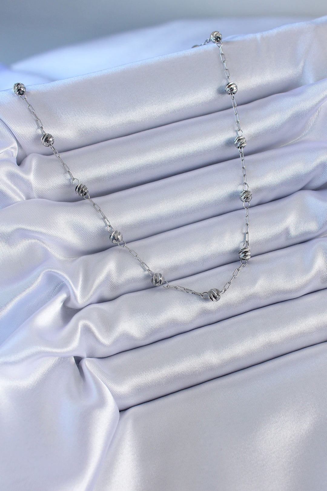 EBJ 316L Stainless Steel Silver Color Women's Necklace - Zacatepec