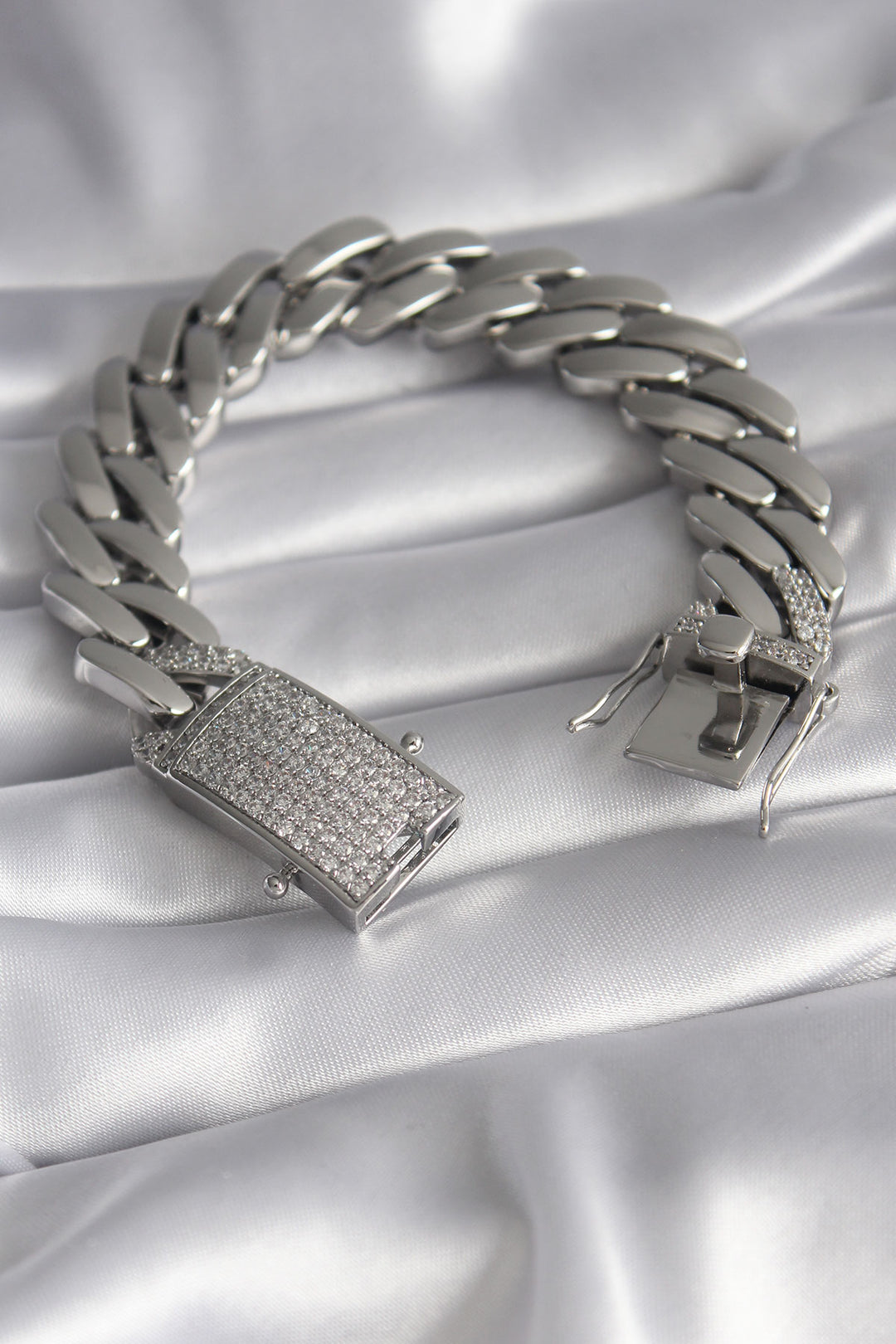 EBJ Rice Silver Color Zircon Stone Chain VIP Exclusive Series Gourmet Model Women's Bracelet - Gold Coast