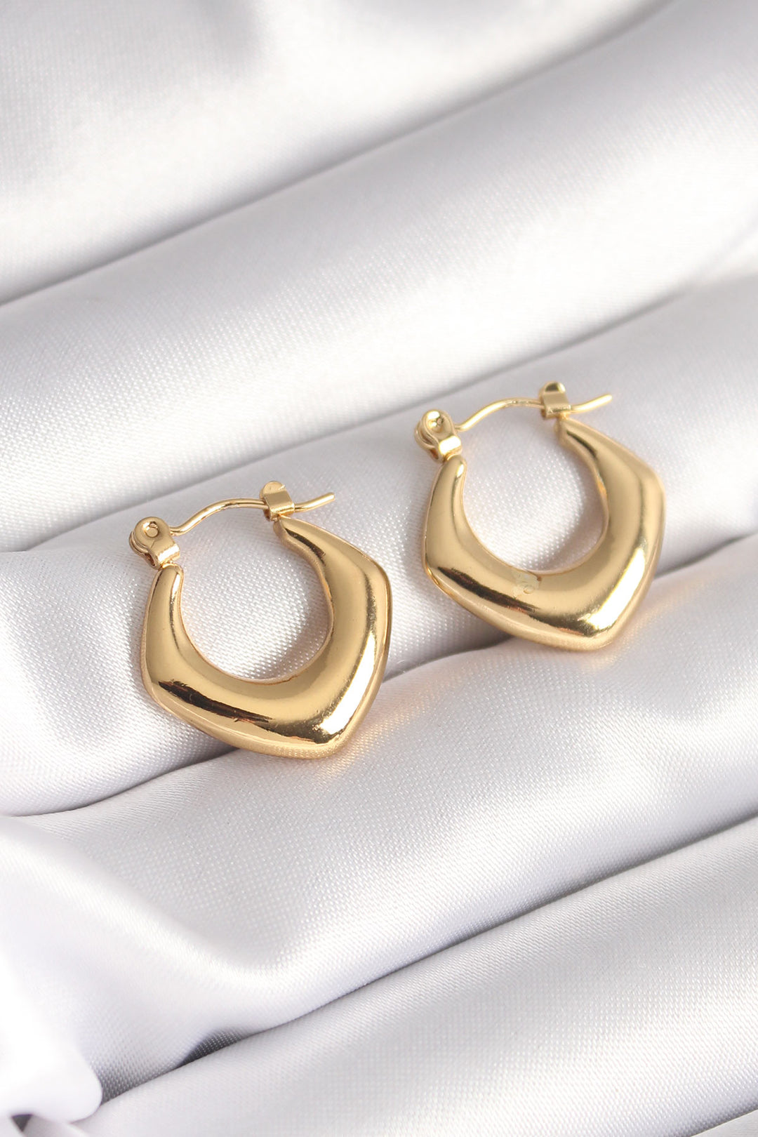 EBJ 316L Steel Gold Color Women's Earring - Mildura