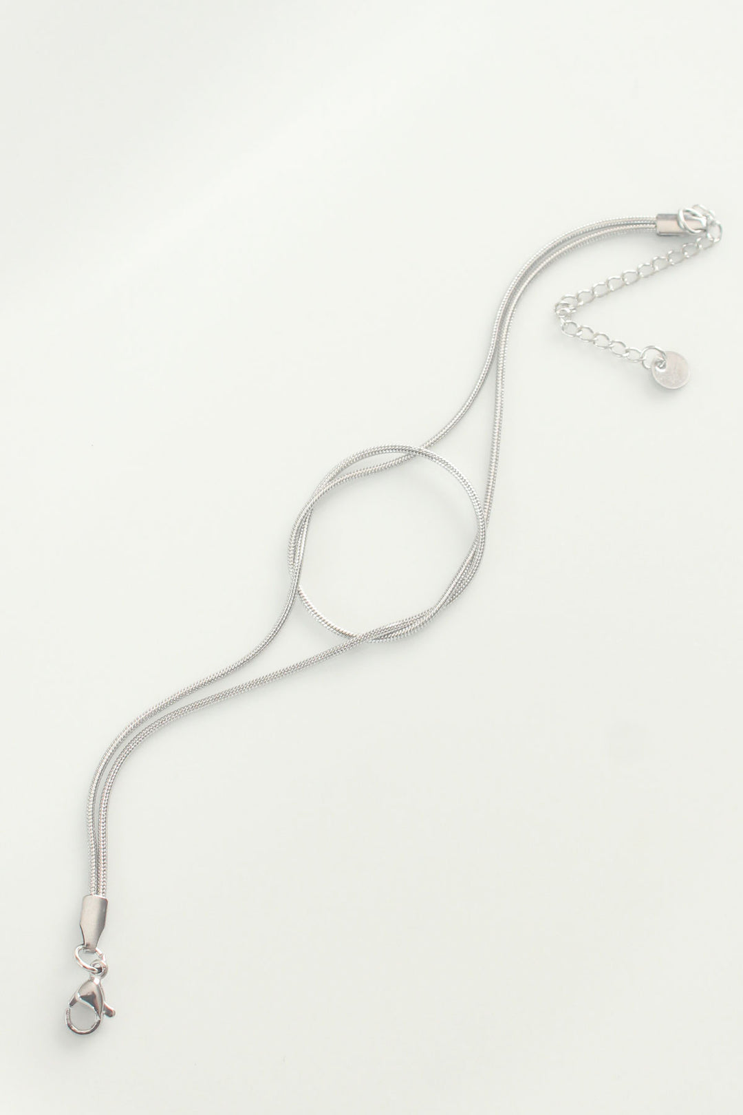 EBJ 316L Stainless Steel Silver Color Knot Model Bracelet - Ilmenau