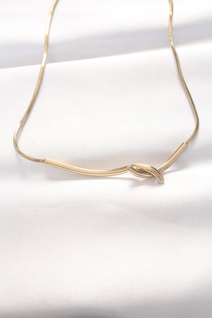 EBJ 316L Stainless Steel Gold Color Necklace - Owensboro