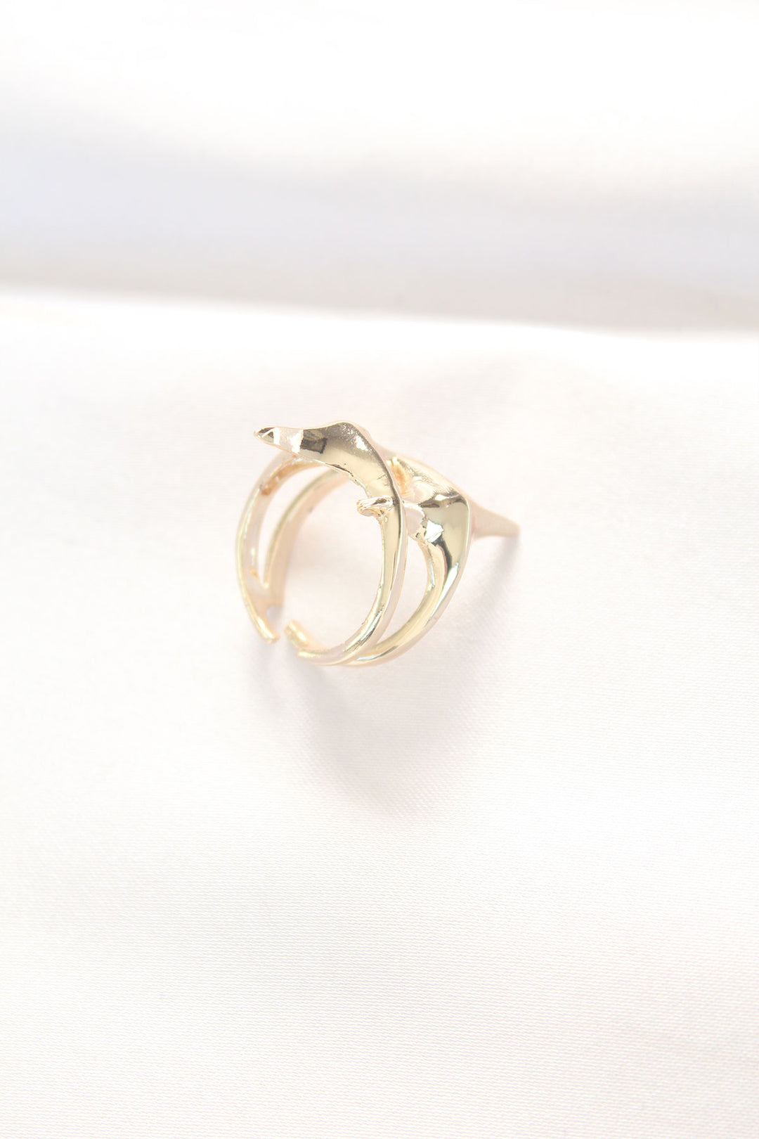 EBJ Star Model Gold Color Adjustable Ring - Heemskerk