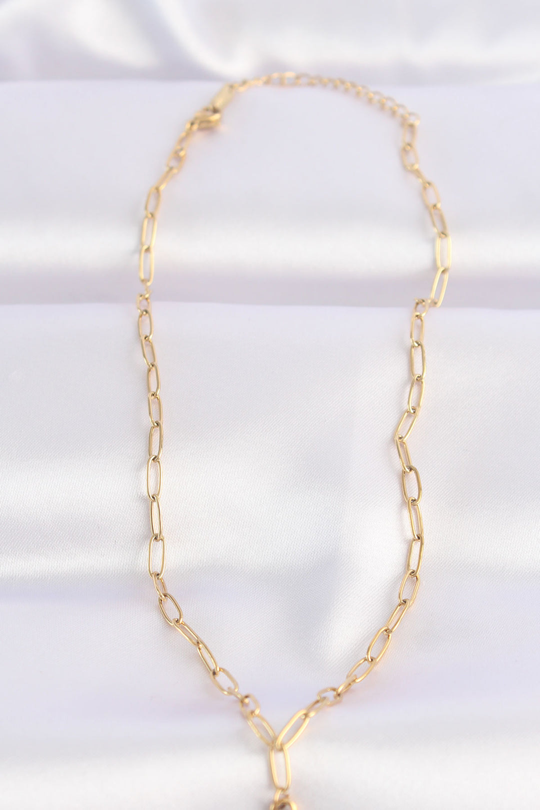 EBJ 316L Steel Chain Gold Color Sun Necklace - Târgu Jiu