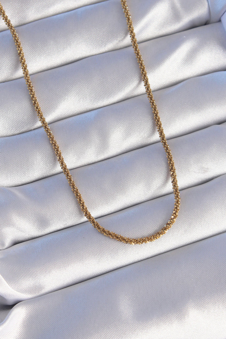 EBJ 316L Steel Gold Color Necklace - Makiivka