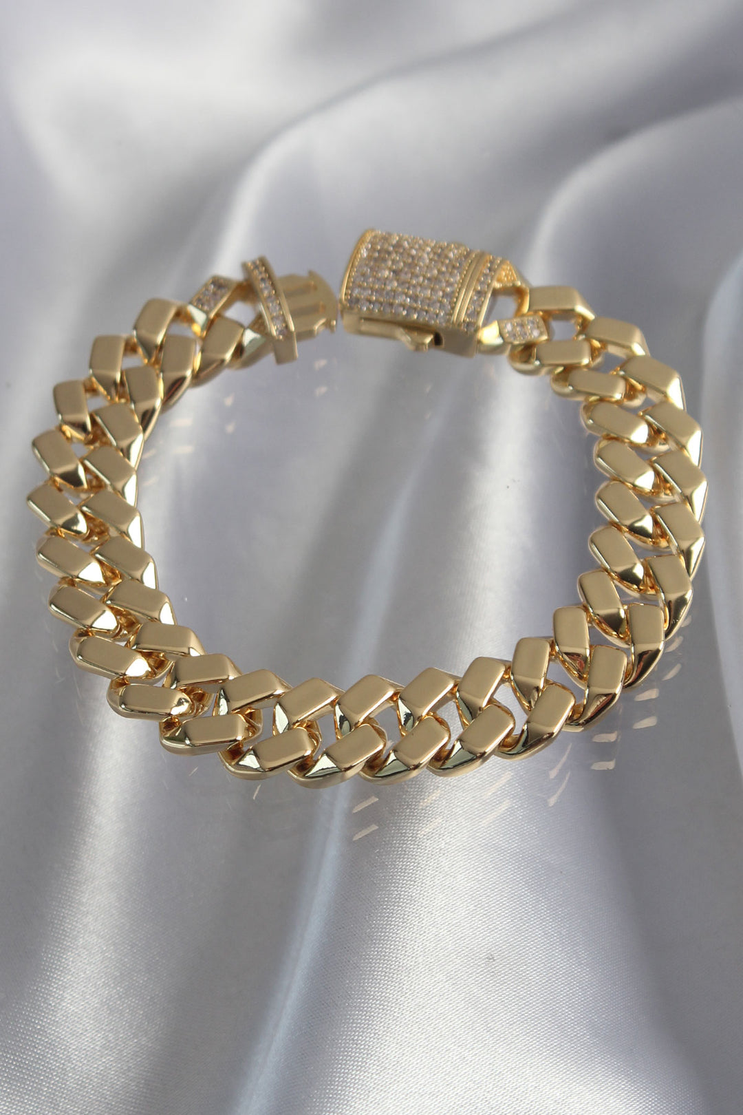 EBJ Vip Series Gourmet Zircon Stone Gold Color Bracelet - Cologno Monzese