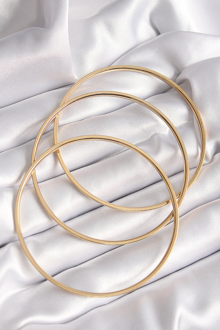 EBJ 316L Steel Gold Color Glittery Ajda Model Women's Bracelet - Virginia Beach