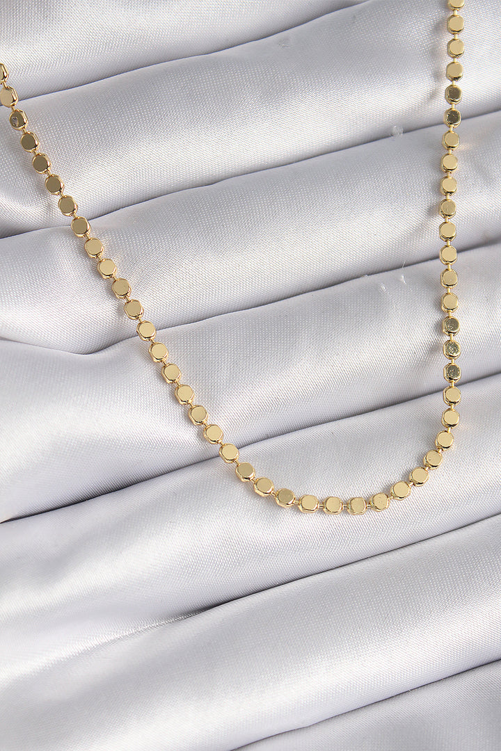 EBJ 316L Steel Gold Color Rub Women's Necklace - Cuautepec de Hinojosa