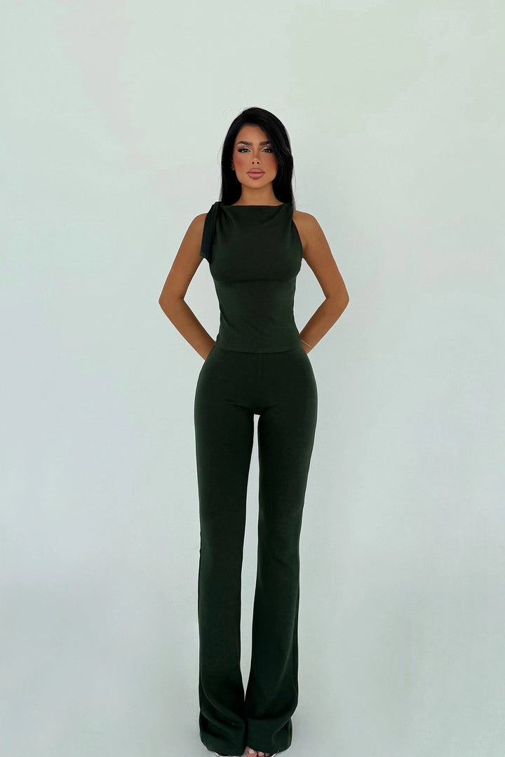 EYY Women Khaki Pantolon Takımı - Vancouver
