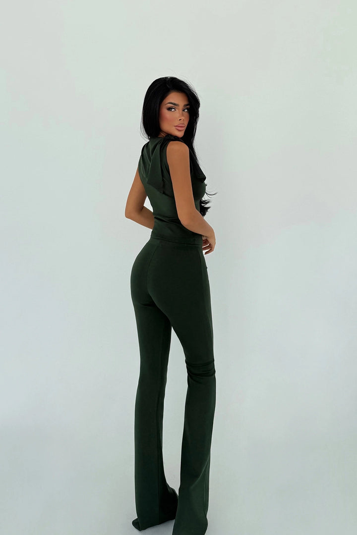 EYY Women Khaki Pantolon Takımı - Vancouver