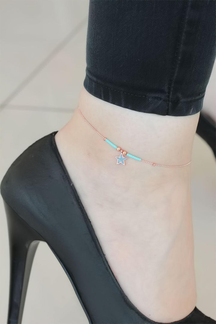 EBJ Blue Miyuki Beaded Starry Hal Hal - Maladzyechna