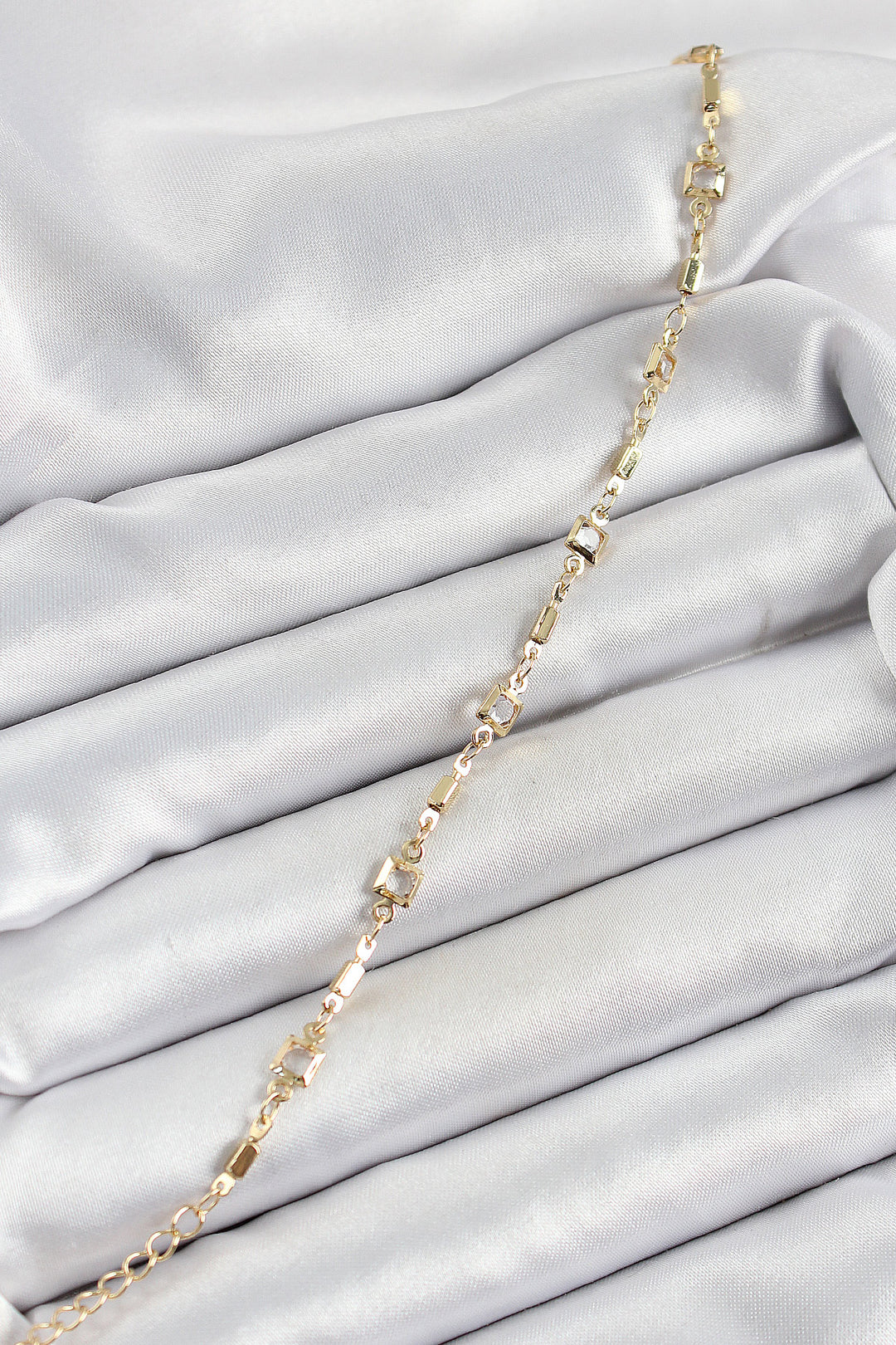 EBJ Gold Color Rice Zircon Stone Women's Bracelet - Hattingen