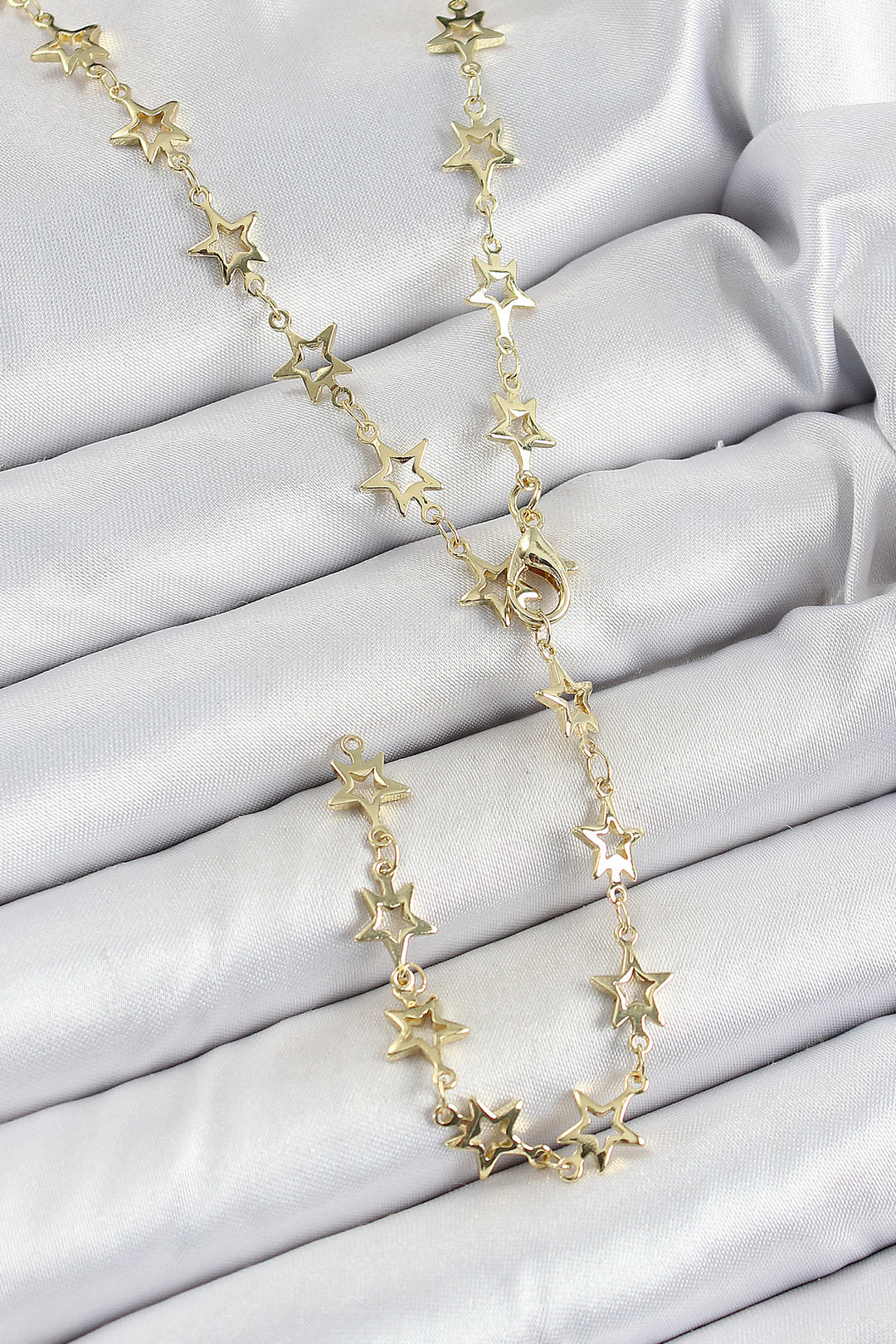 EBJ Rice Gold Color Starry Woman Y Necklace - Valle de Santiago