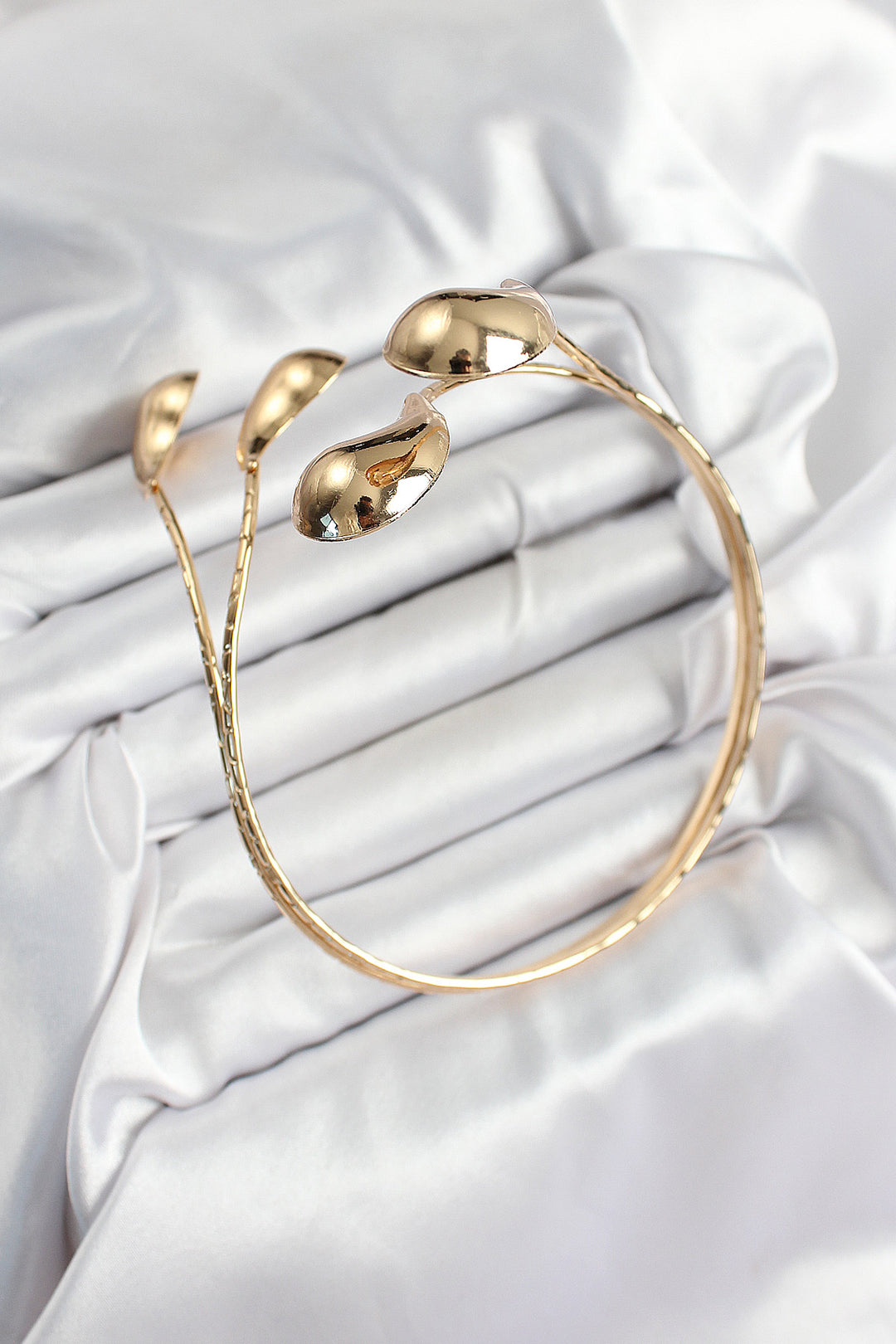 EBJ Rice Drop Model Gold Color Women's Arm Bracelet - Fairfield