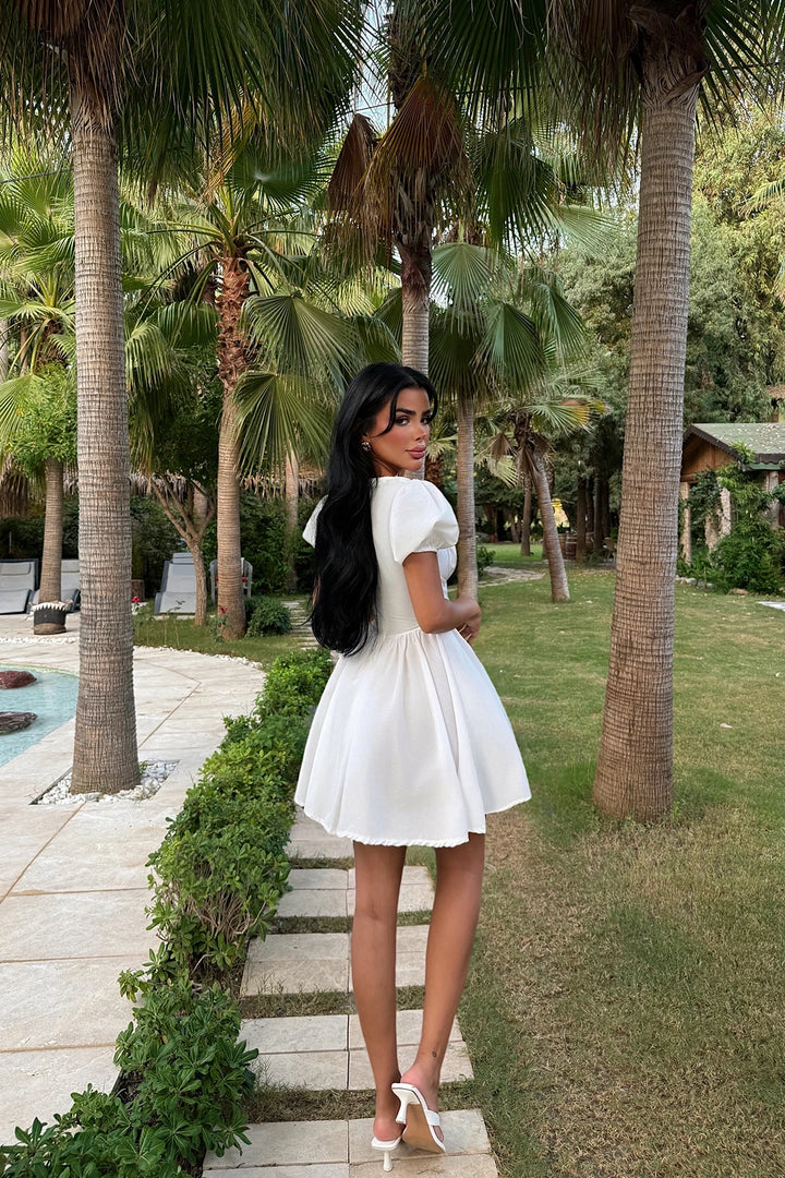 EYY Women Beyaz Mollie Mini Elbise - Molina de Segura