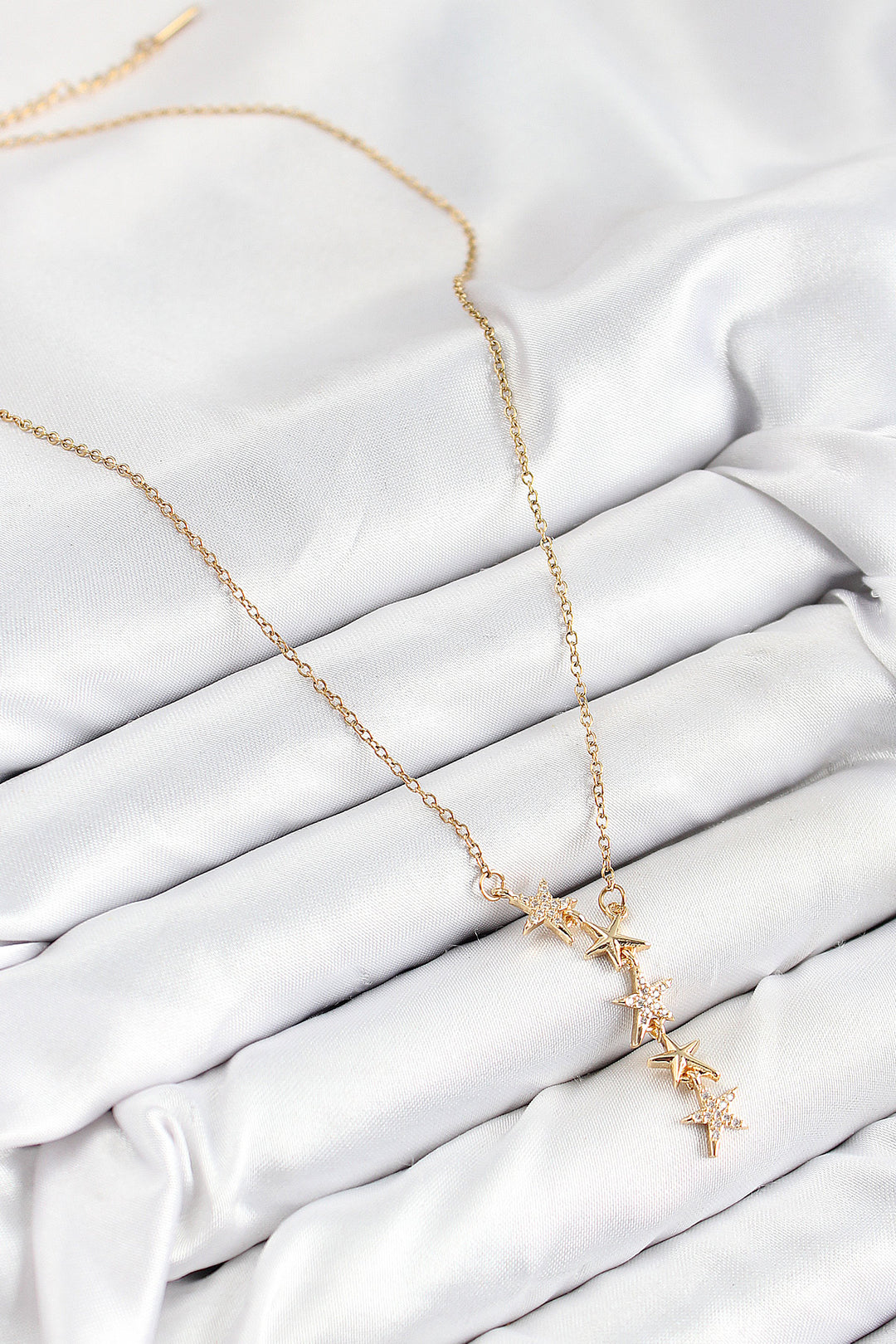 EBJ 316L Stainless Steel Star Model Gold Color Women's Necklace - Huntington