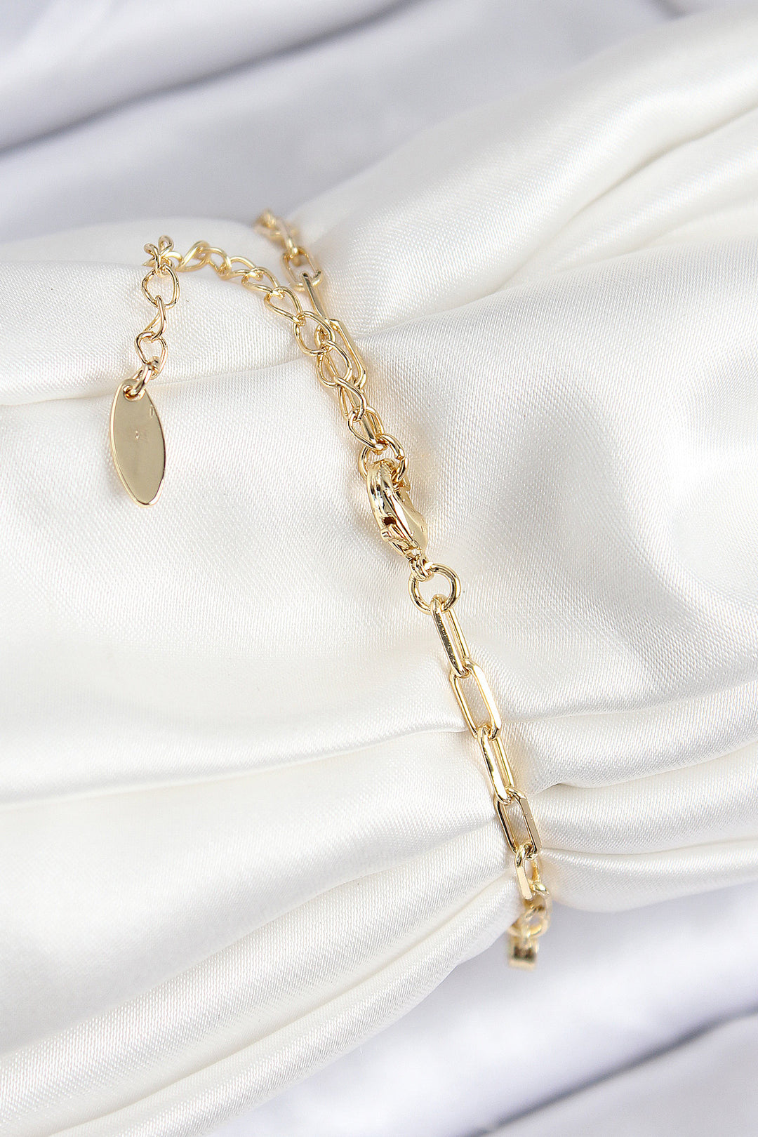EBJ Rice Zircon Stone Bee Model Gold Color Women's Bracelet - Anderlecht