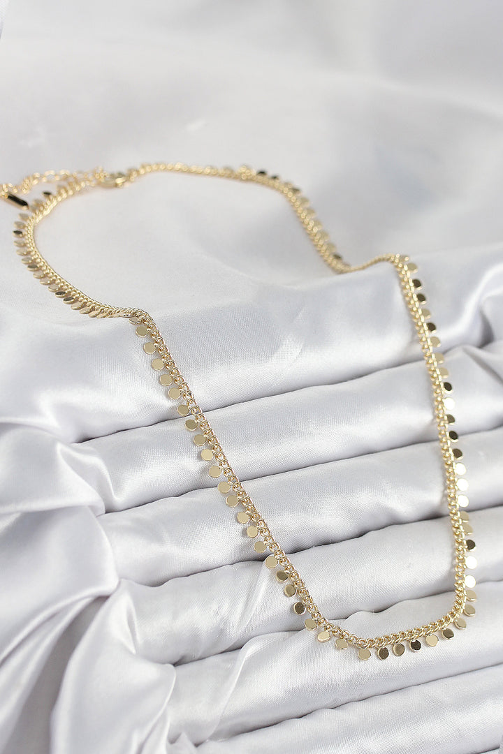EBJ Rice Chain Model Gold Color Women's Necklace - Cuernavaca