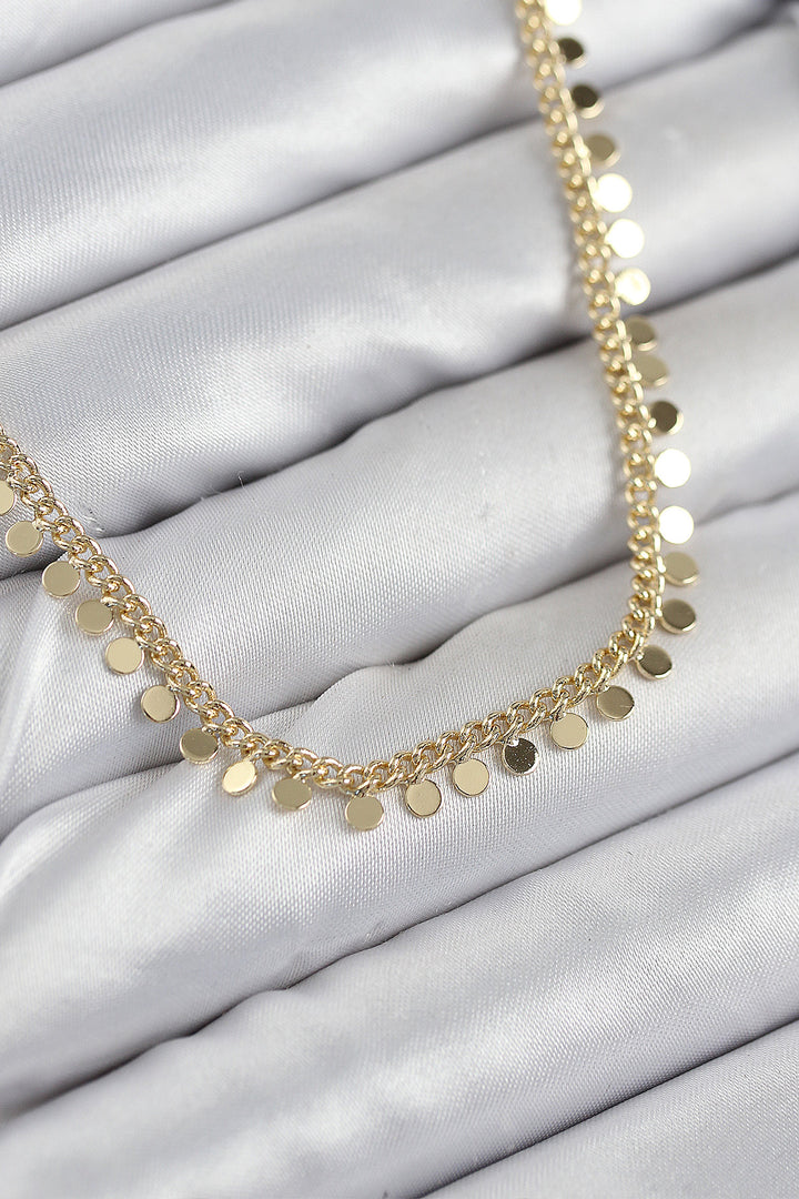 EBJ Rice Chain Model Gold Color Women's Necklace - Cuernavaca