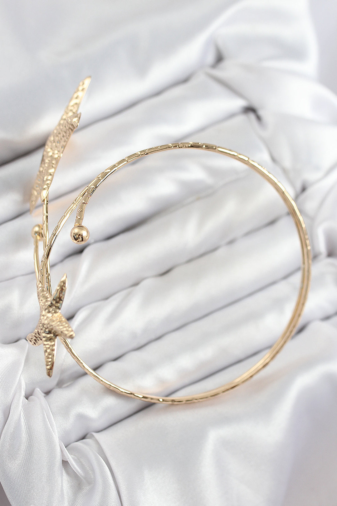 EBJ Rice Starfish Model Gold Color Women's Arm Bracelet - Guanajuato