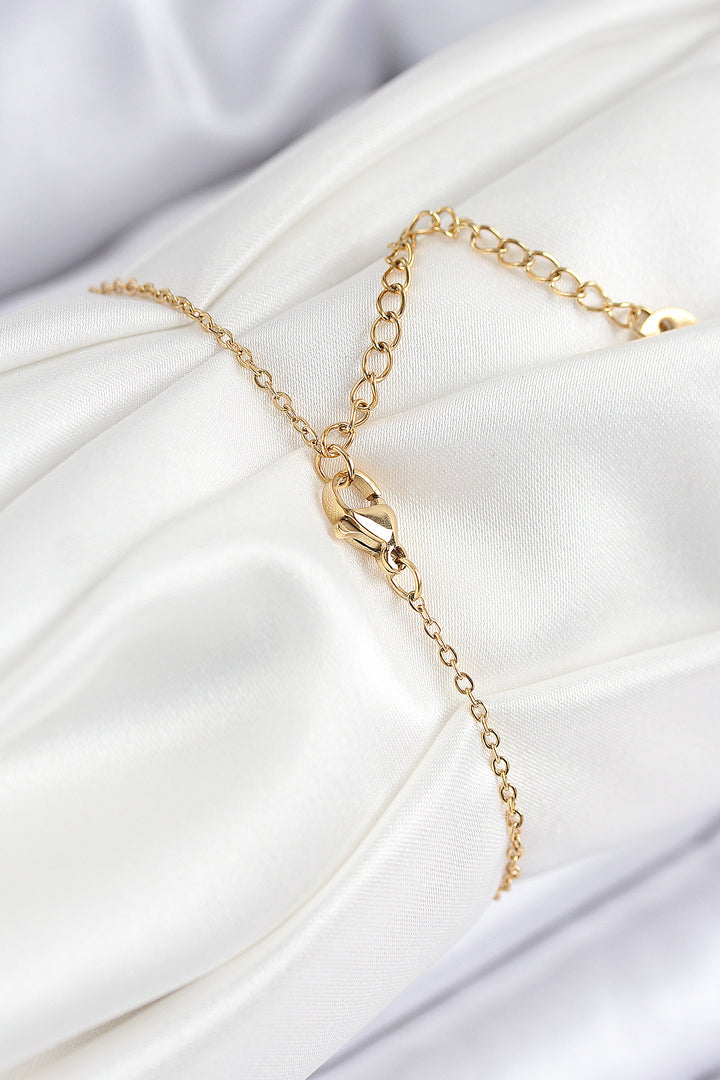 EBJ 316L Çelik Nazar Boncuğu Model Gold Renk Kadın Bileklik - Berkeley