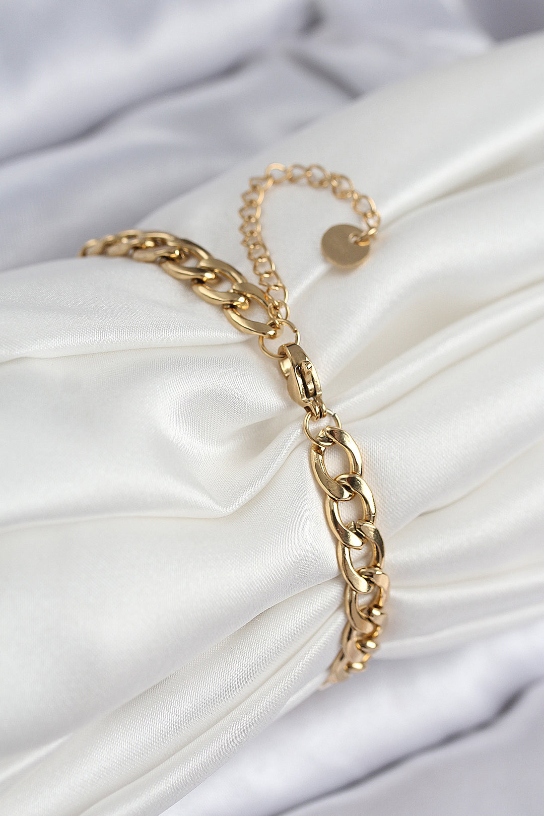 EBJ 316L Steel Evil Eye Clover Model Gold Color Women's Bracelet - Chioggia