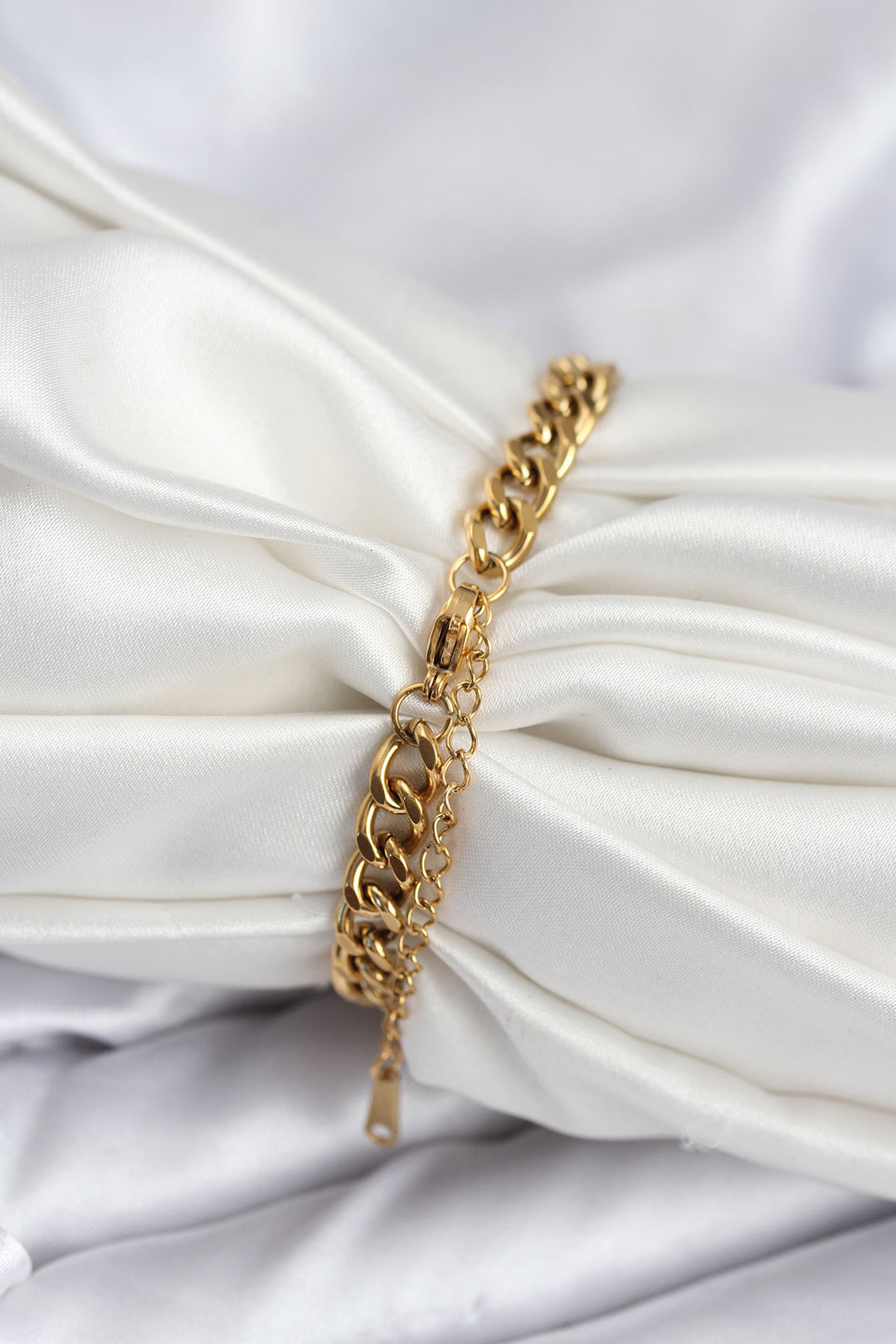 EBJ 316L Çelik Gold Renk Yazı Yazmaya Uygun Kadın Bileklik - South Whittier