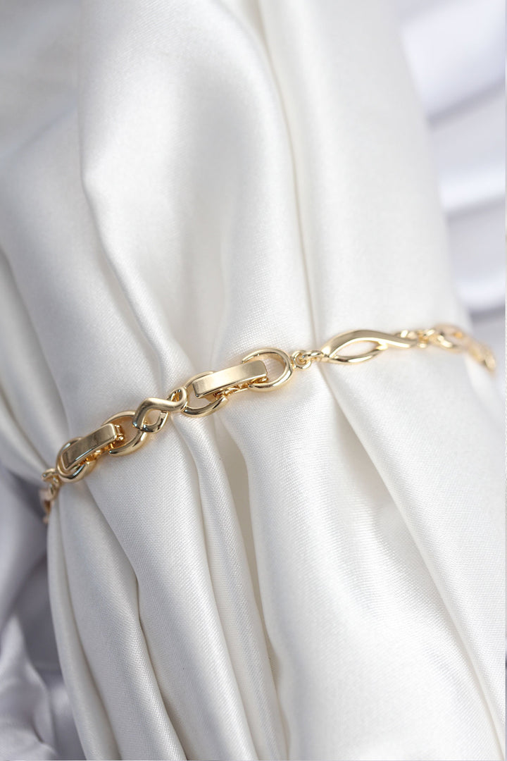 EBJ Rice VIP Series Gold Color Sequined Drop Model Women's Bracelet - East Brunswick