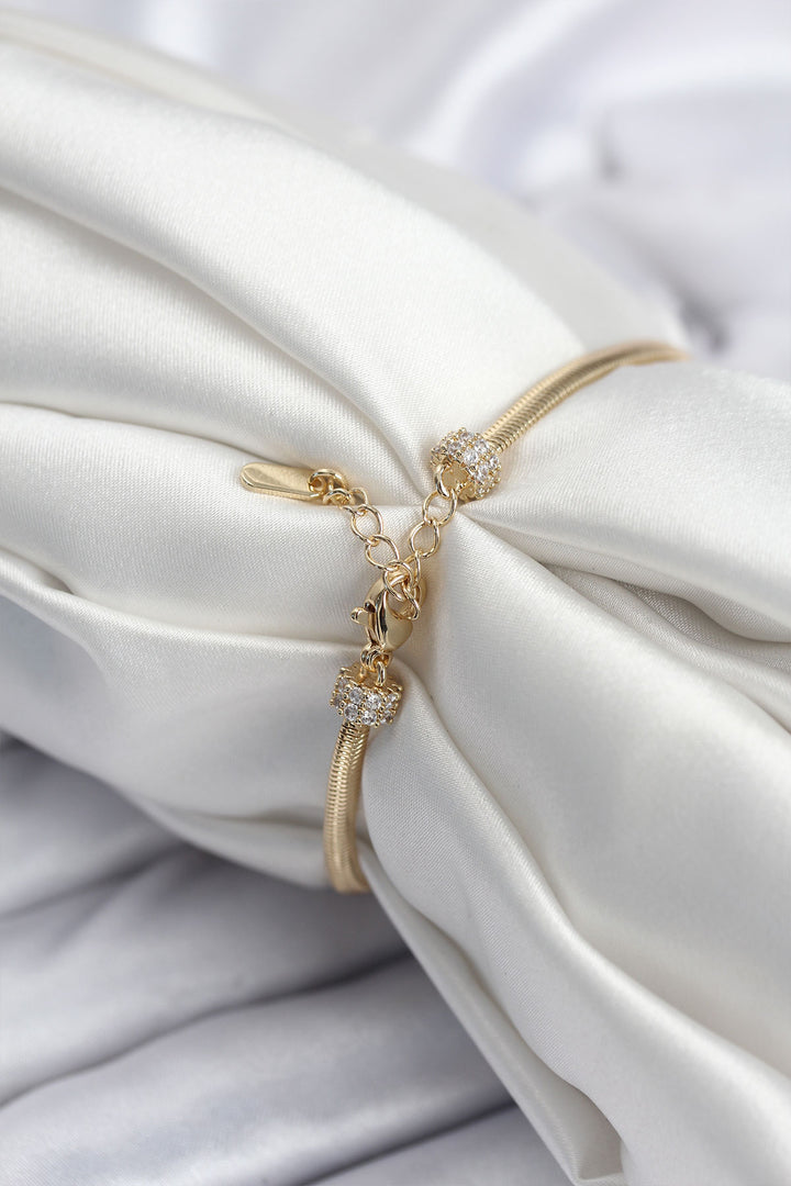 EBJ Rice VIP Series Gold Color Polar Star Model Women's Bracelet - Acaxochitlán