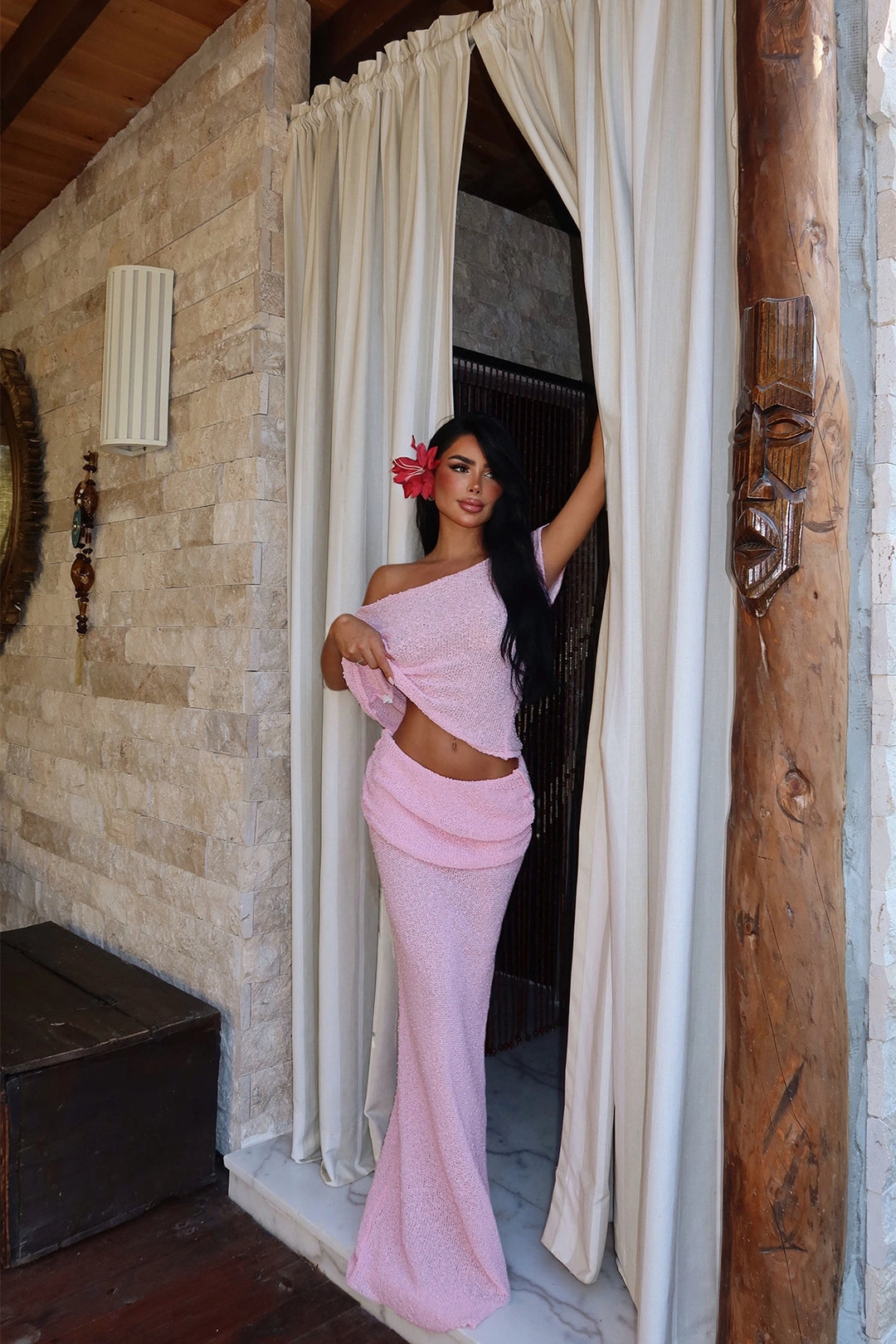 EYY Women Pembe Etek Takımı - Perugia